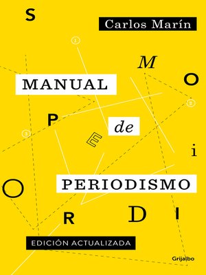 cover image of Manual de periodismo